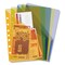 Avery Small Binder Pockets, 7-Hole Punched, Assorted, 5 1/2 x 9 1/4, PK5 75307 - alternate 2